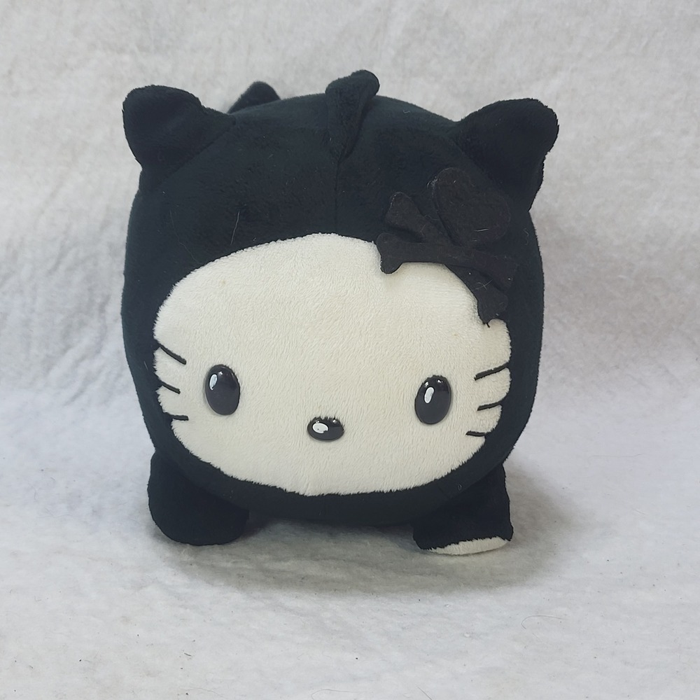 2014 Tokidoki for Hello Kitty Skeletrino Black Cat Plush Doll Sanrio